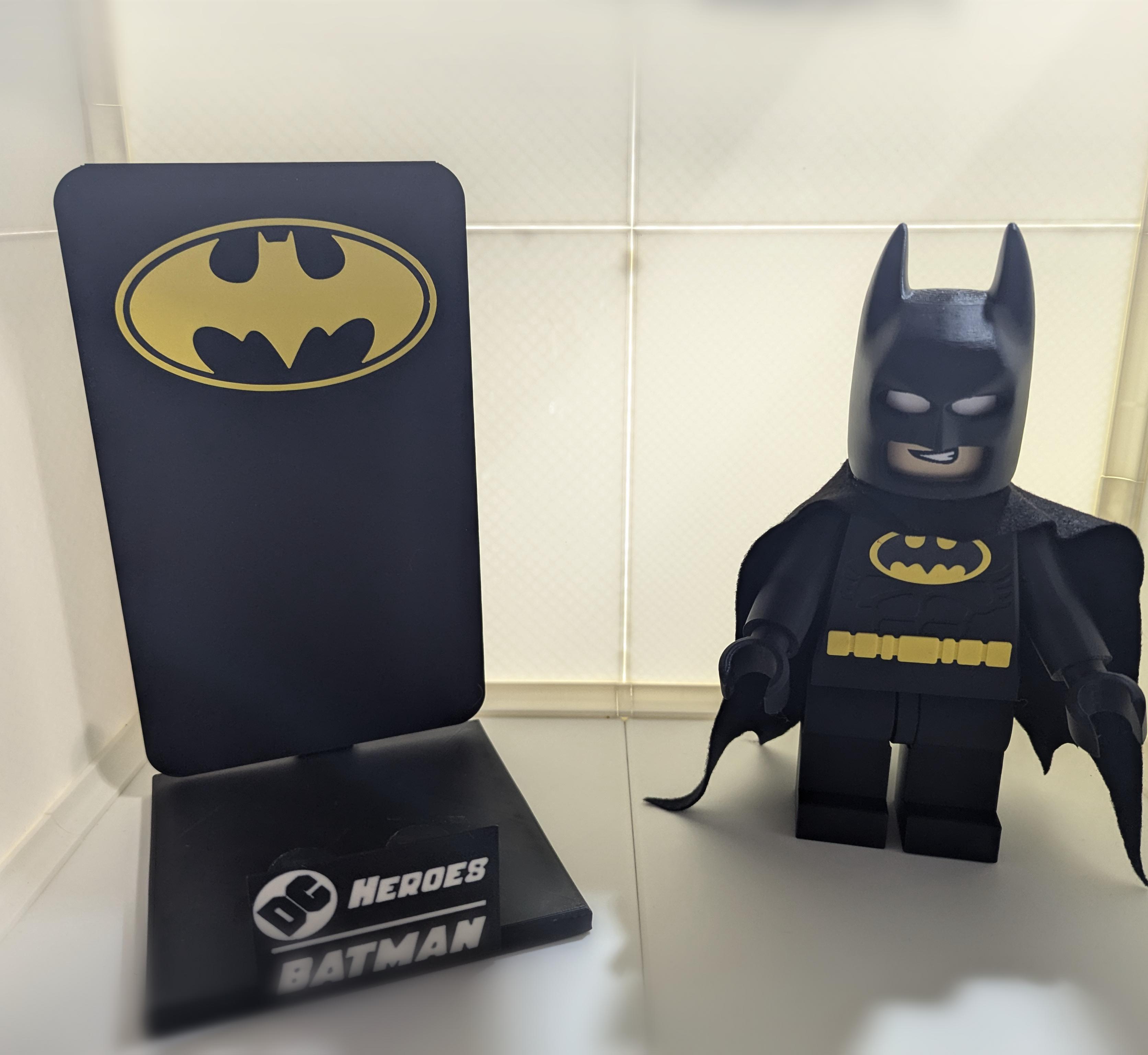 Batman Multicolor Nameplate Set 3d model