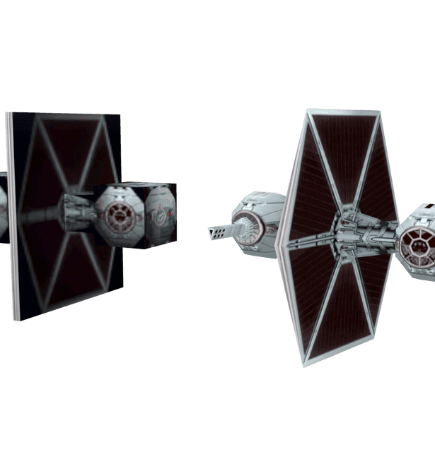 Star Wars Tie Experimental M1 3d model