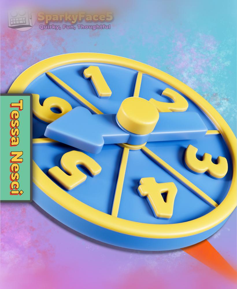 Number Spinner 3d model