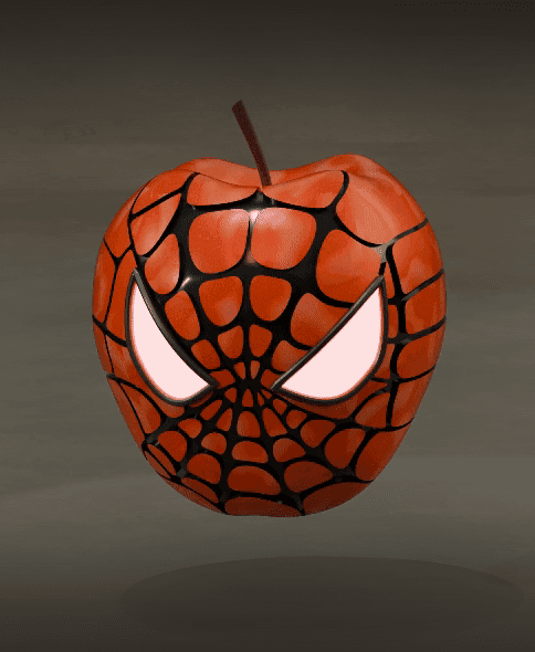 Spider Apple 3d model