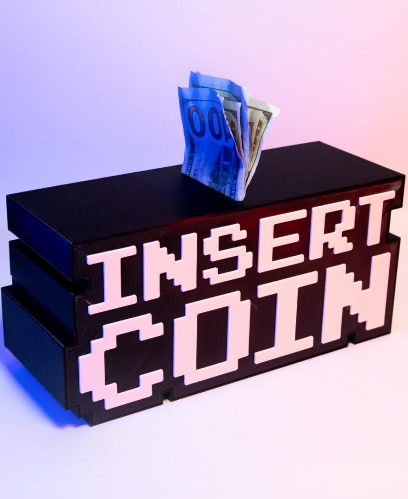 Insert Coin - Money Bank 3d model