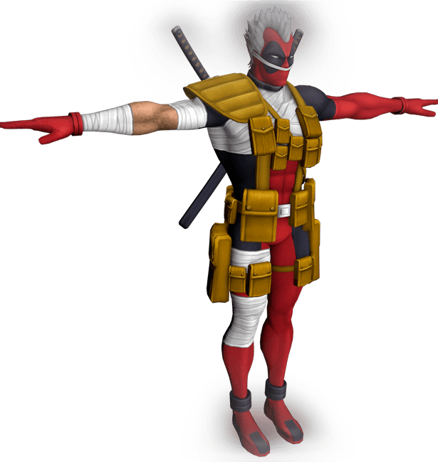 Deadpool Alt 3d model