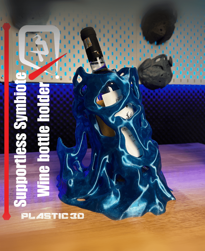 Symbiote Bottle Holder Supportless 3d model