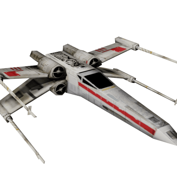 Star Wars Xwing 3d model