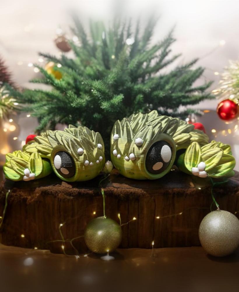 Mistletoe Turtle 3d model