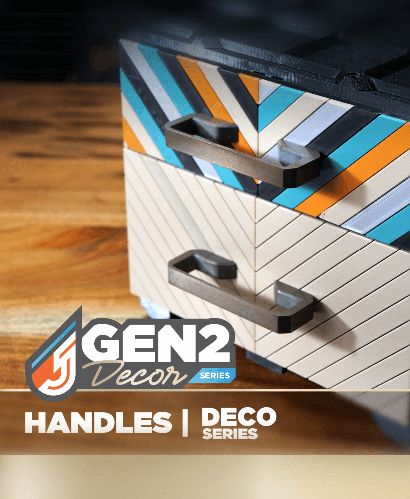 GEN2 Decor Handles - Deco Series 3d model