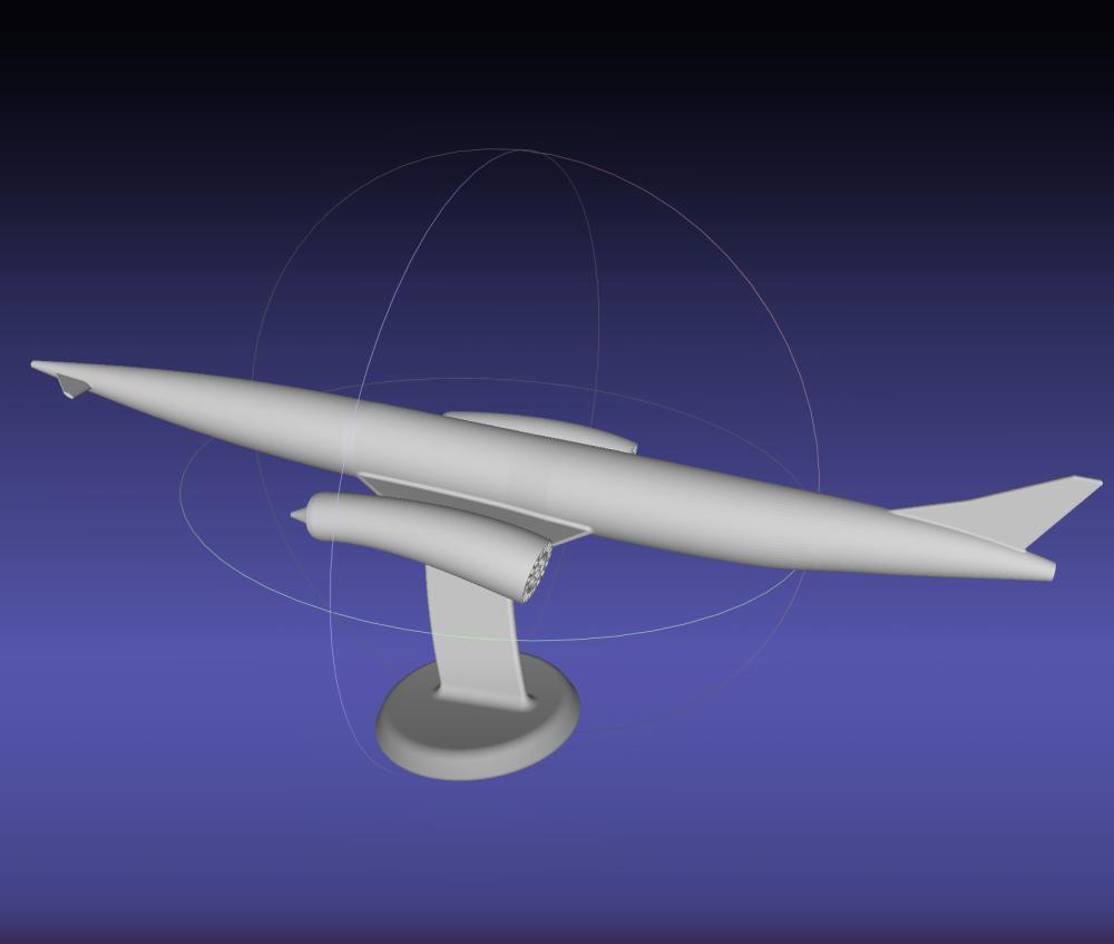 Skylon Spaceplane Miniature 3d model