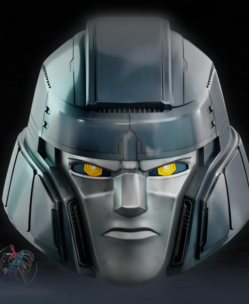 Megatron One Mask 3D Printer STL File 3d model