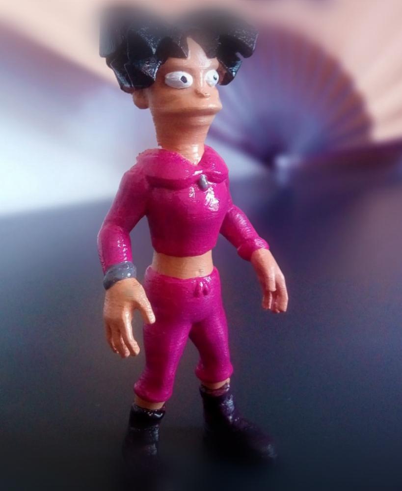 Amy from Futurama 3d model