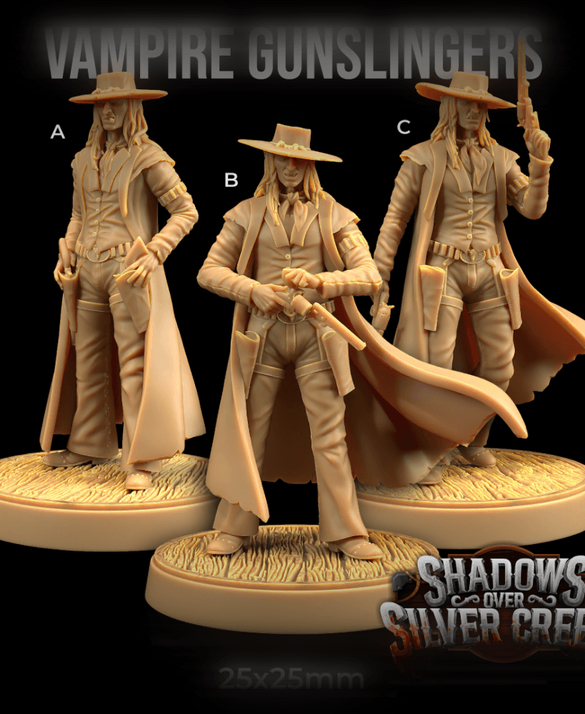 Vampire Gunslingers 3d model