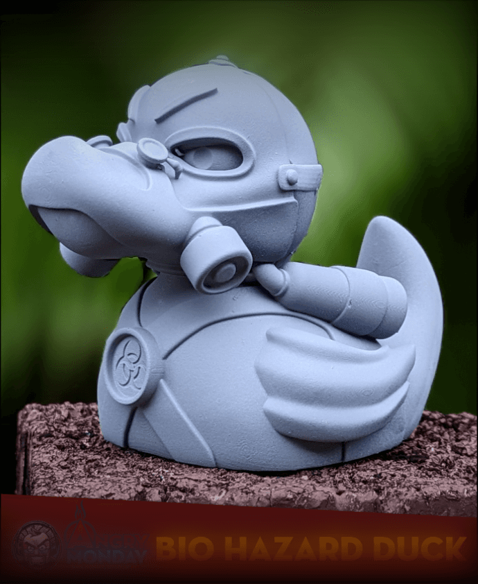 Biohazard Duck 3d model