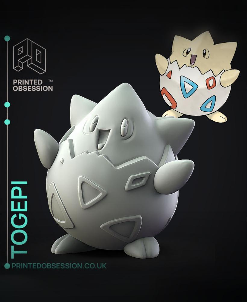 Togepi - Pokemon - Fan Art 3d model