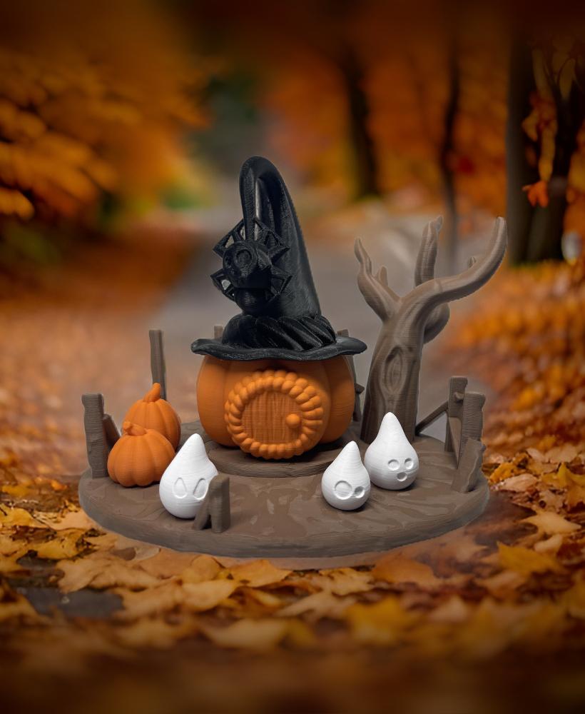 Pumpkin Hut  3d model