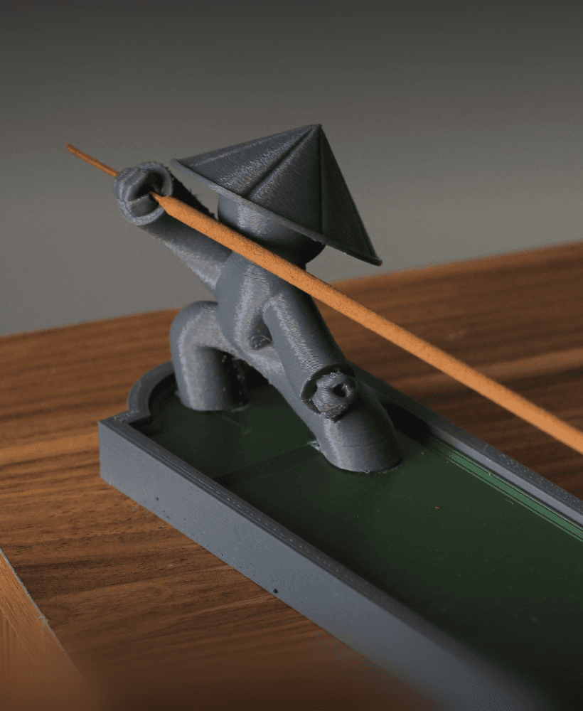 Samurai - Incense Holder 3d model