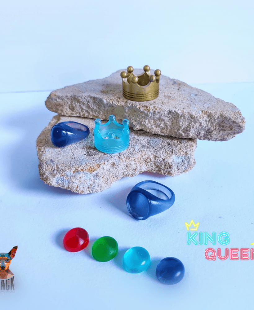 KING&QUEEN-RINGS 3d model