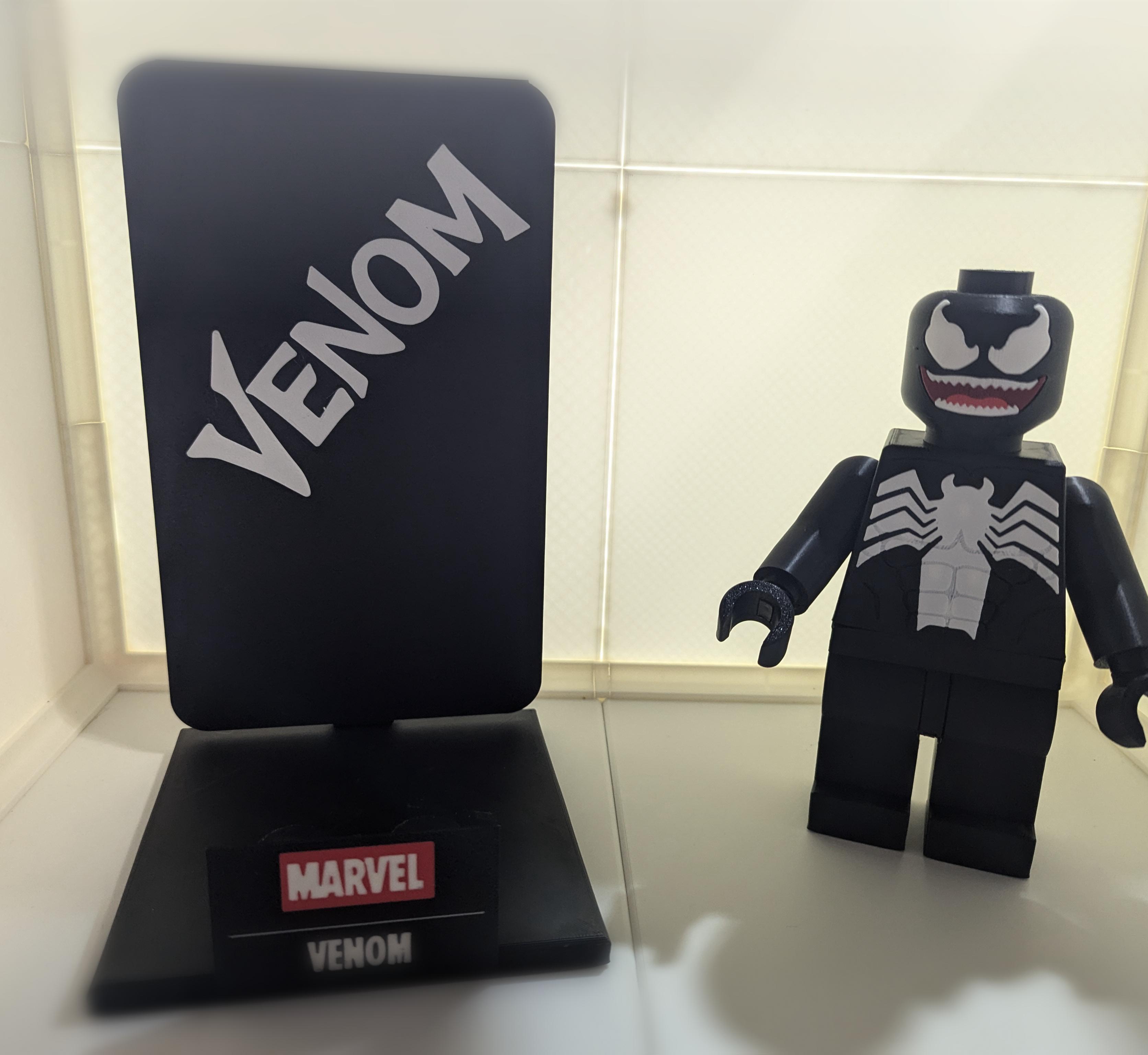 Venom Multicolor Nameplate Set 3d model