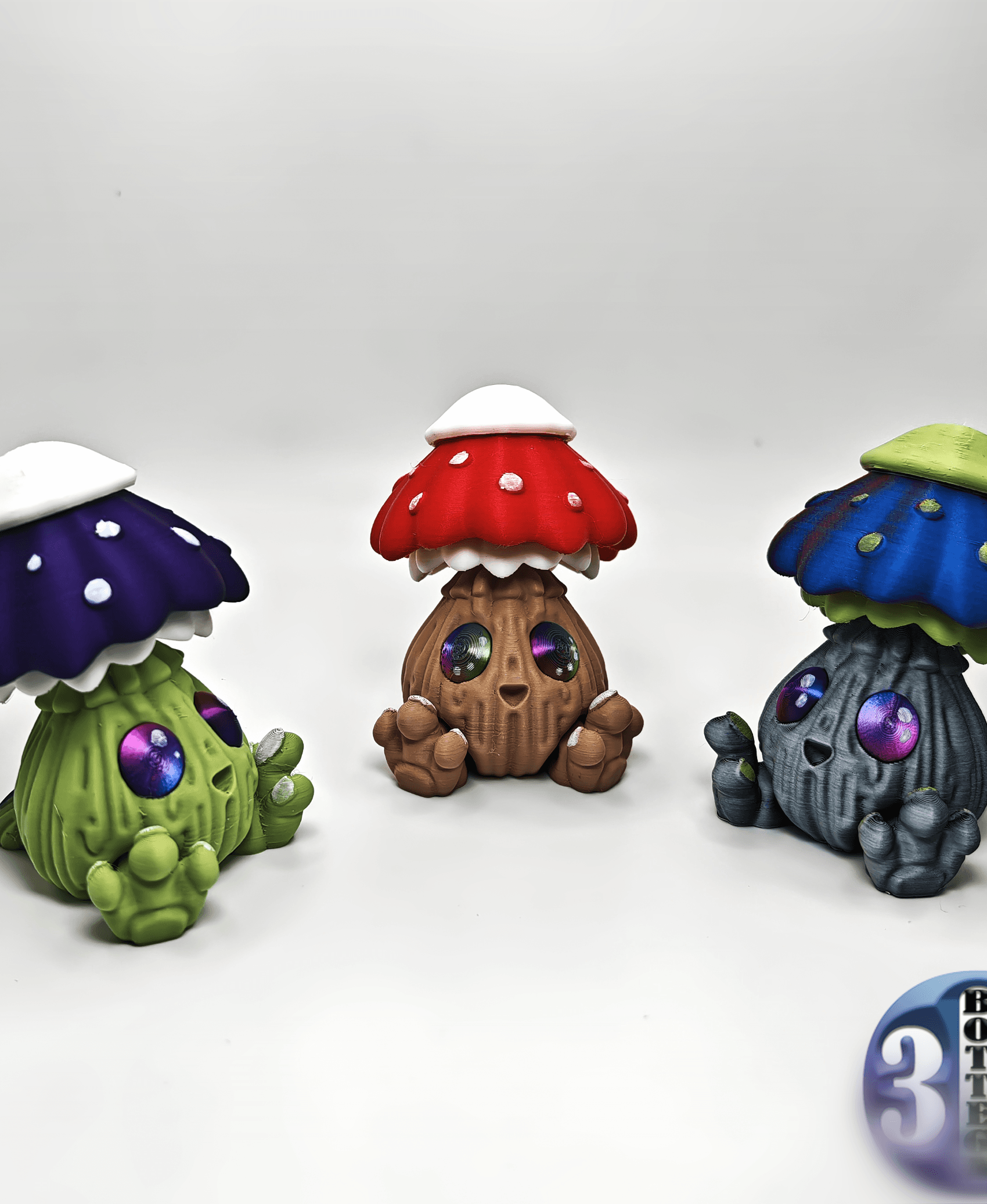 Garlic Fungus Monster 3d model