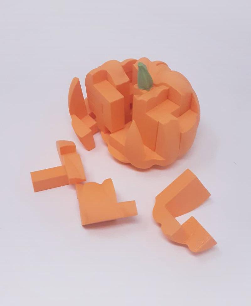 Halloween Pumpkin Puzzle 3d model