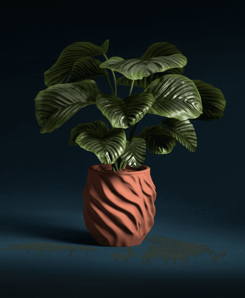 Breeze Weave Planter 3d model