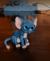 Larry the Sphynx 3d model