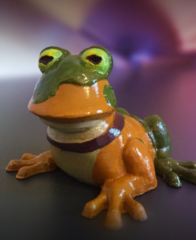 Hypnotoad from Futurama 3d model