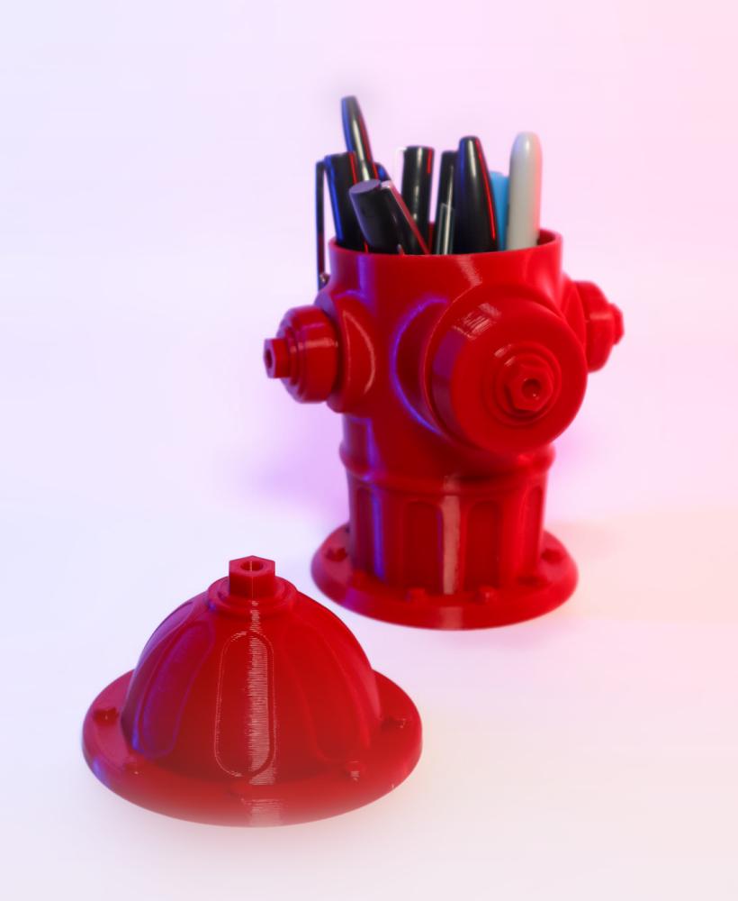 Mini Fire Hydrant 3d model