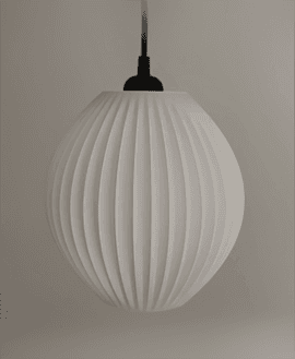 Geometric lampshade set  3d model