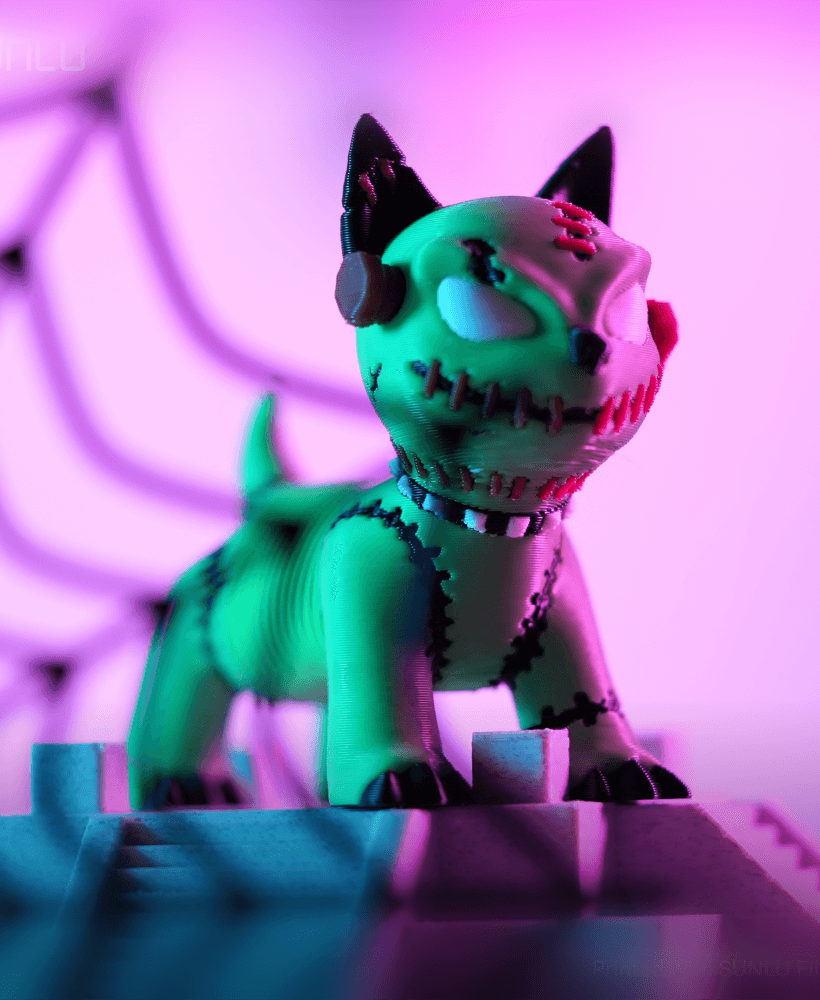 Slinky zombie dog_SUNLU.3mf 3d model