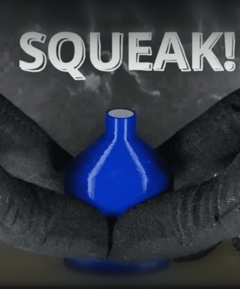 The Squeaker! - Fully 3D Printable Squeaky Toy | Your TPU Models Now Squeak! 3d model