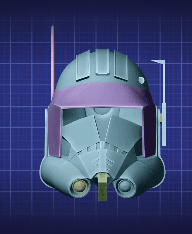 Cody Helmet | Star Wars Cosplay 3d model