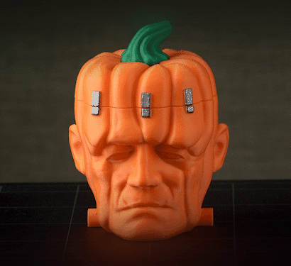 Pumpkinstein 3d model