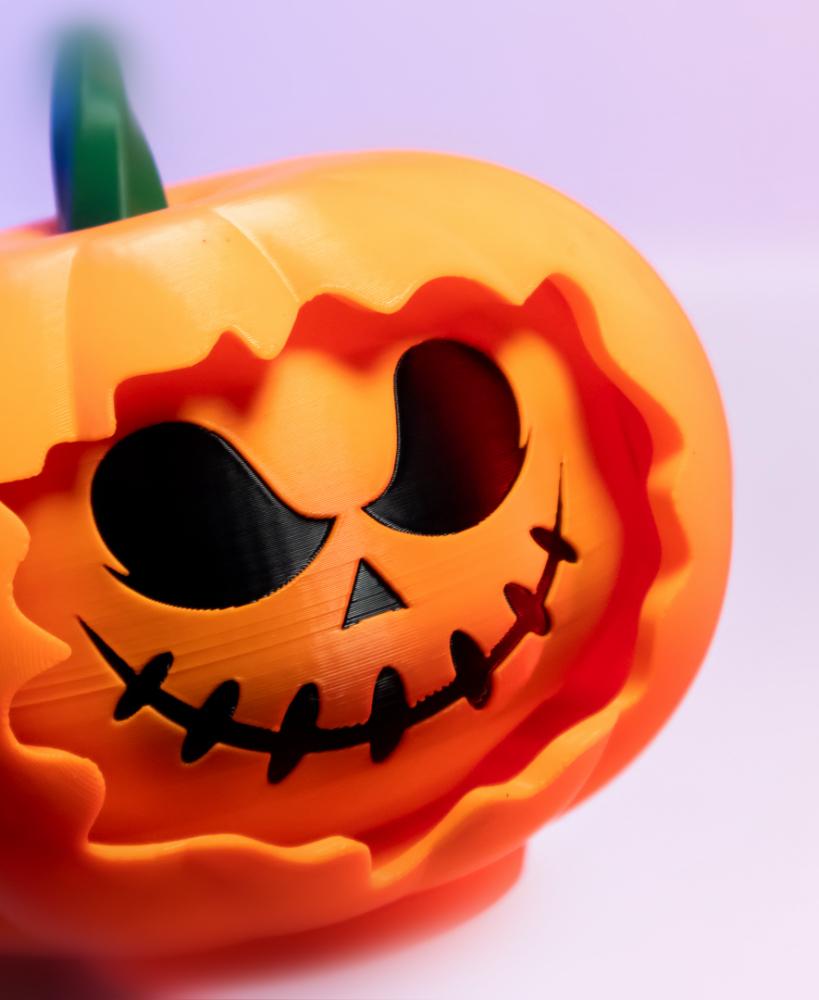 Face Changing Pumpkin 3d model