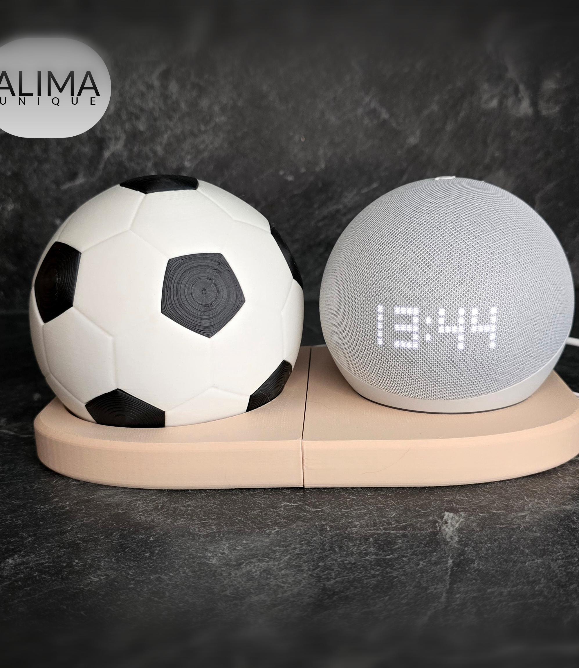 Football light station - Alexa dot 5, 3, homepod mini, Toniebox 3d model