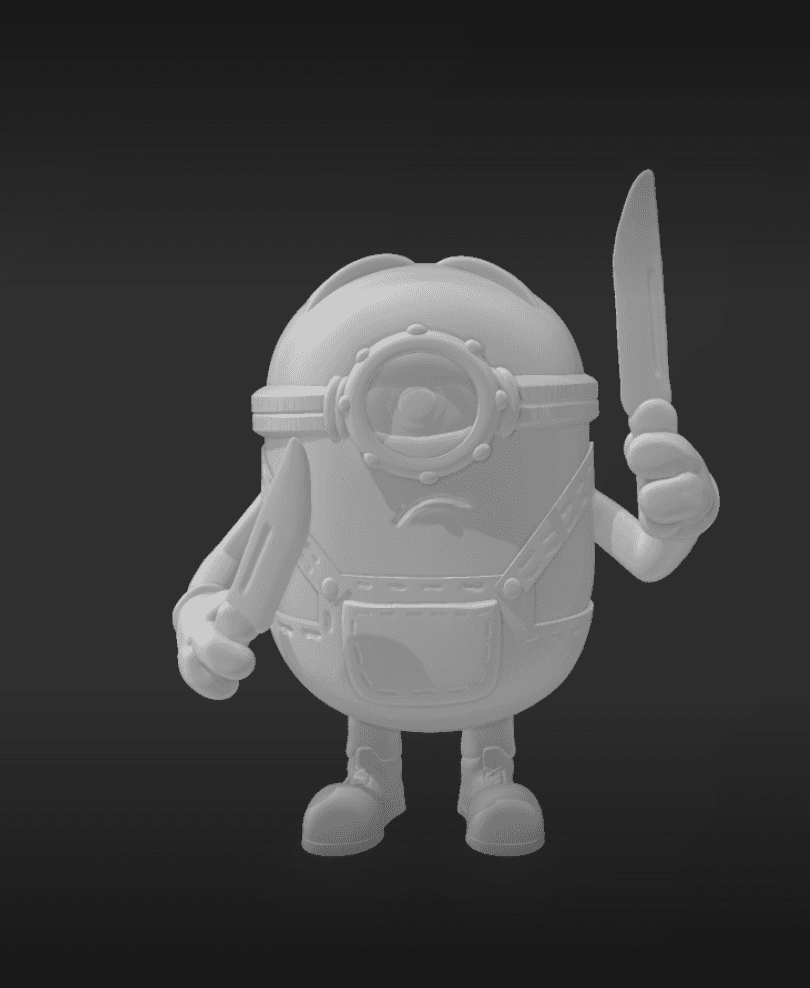 evil minion 3d model