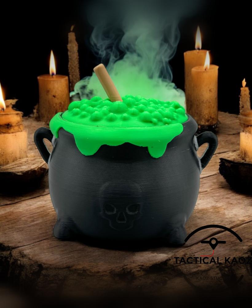 Witch's Brew Cauldron Storage Container 3d model