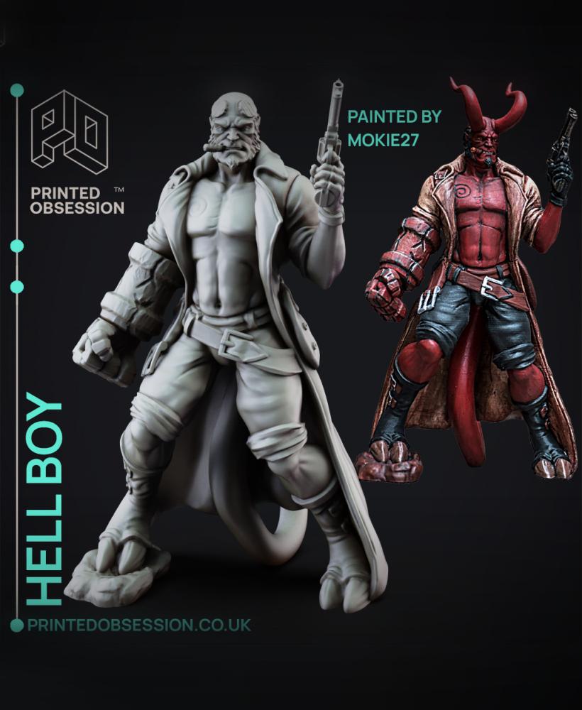 Hellboy - Fanart Model 3d model