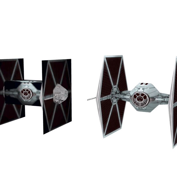 Star Wars Tie Experimental M2 3d model