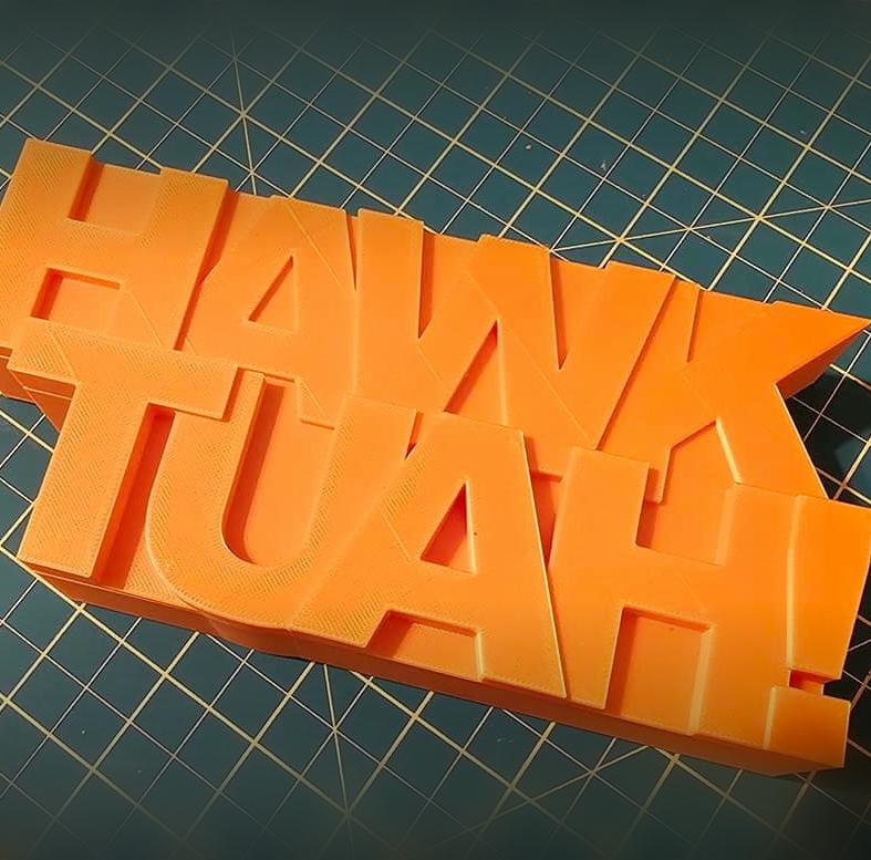 HAWK TUAH! BOX 3d model