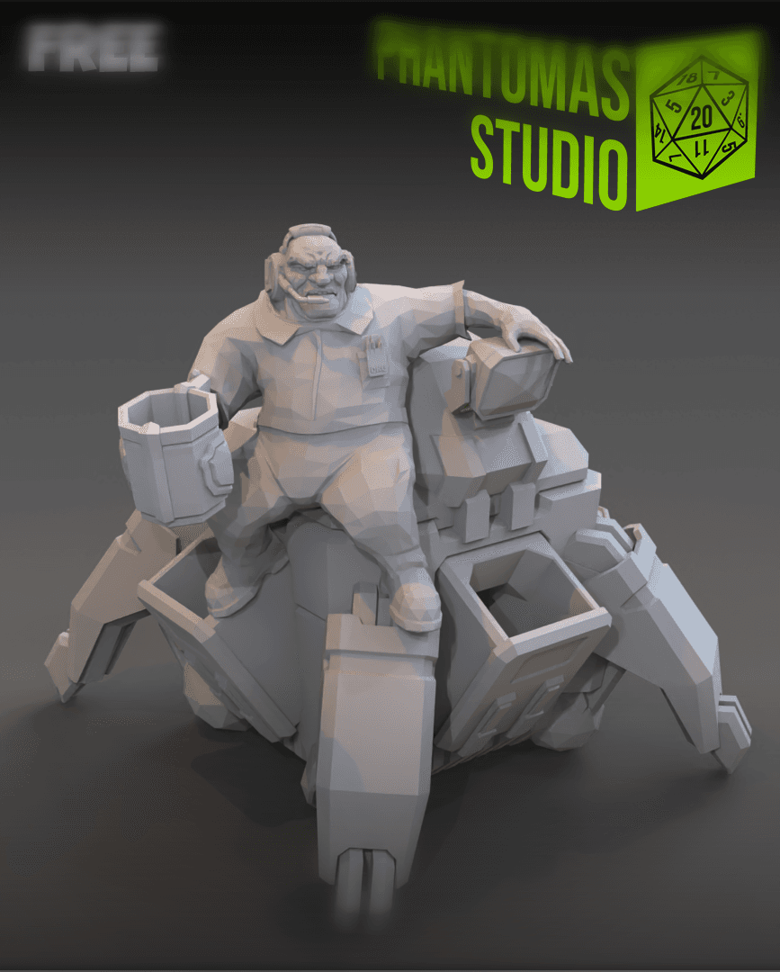 Deep Rock Galactic - Mission Control 3d model