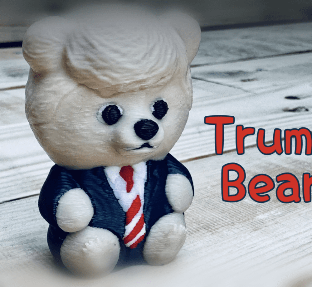 Trump Bear 3d model