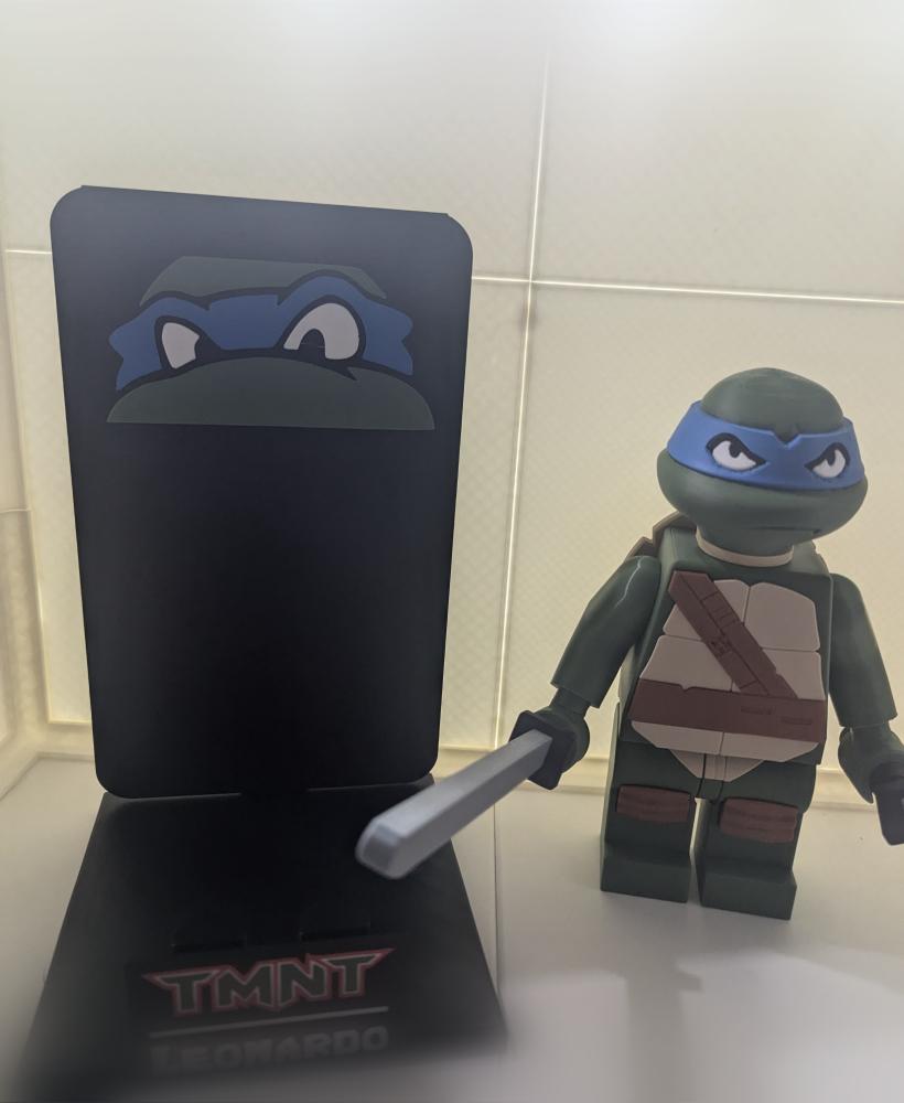 TMNT Multicolor Nameplates Total Set 3d model