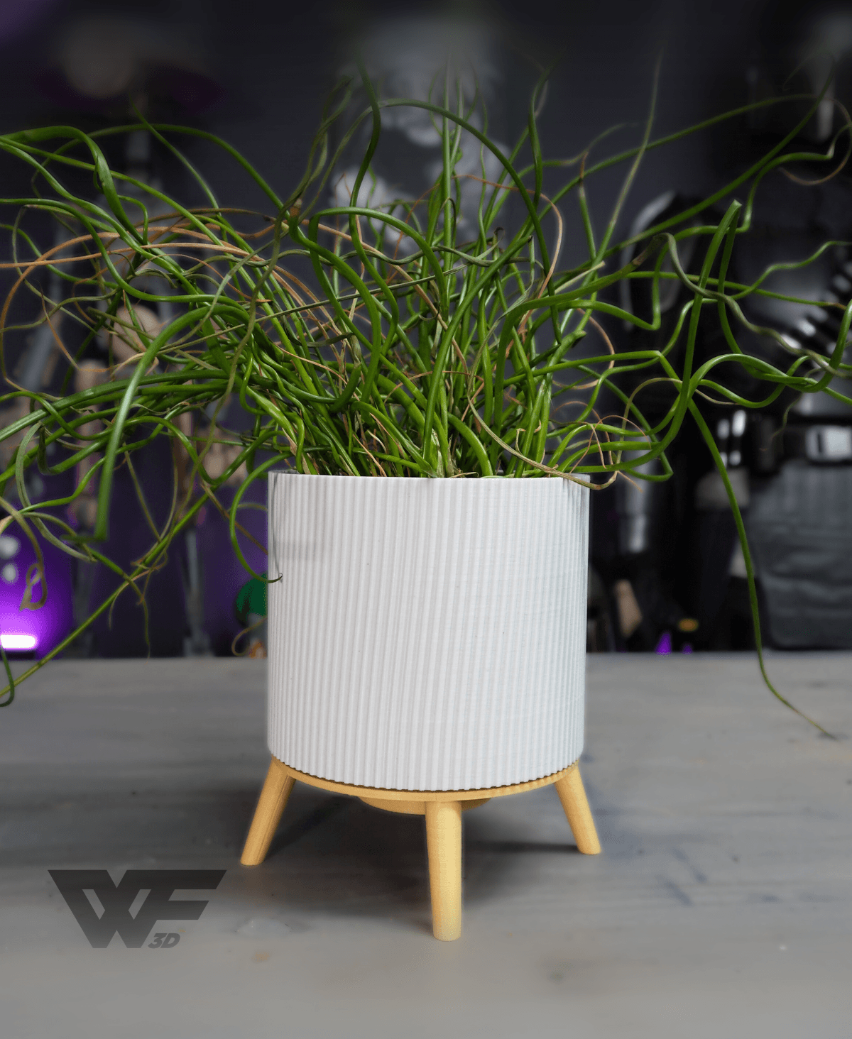 Scandi Flow Plant Pot 3d model