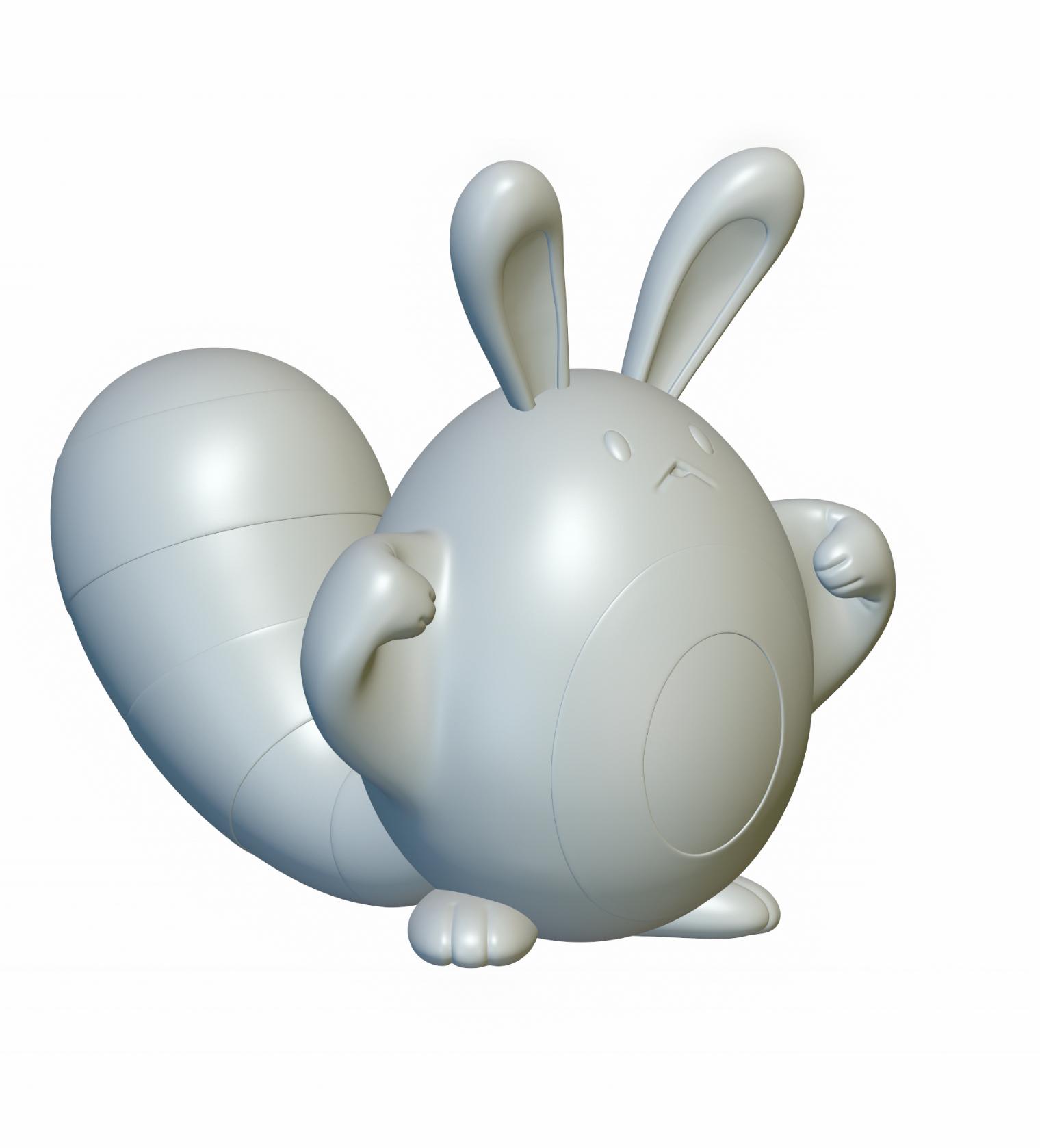 Pokemon Sentret #161 - Optimized for 3D Printing 3d model