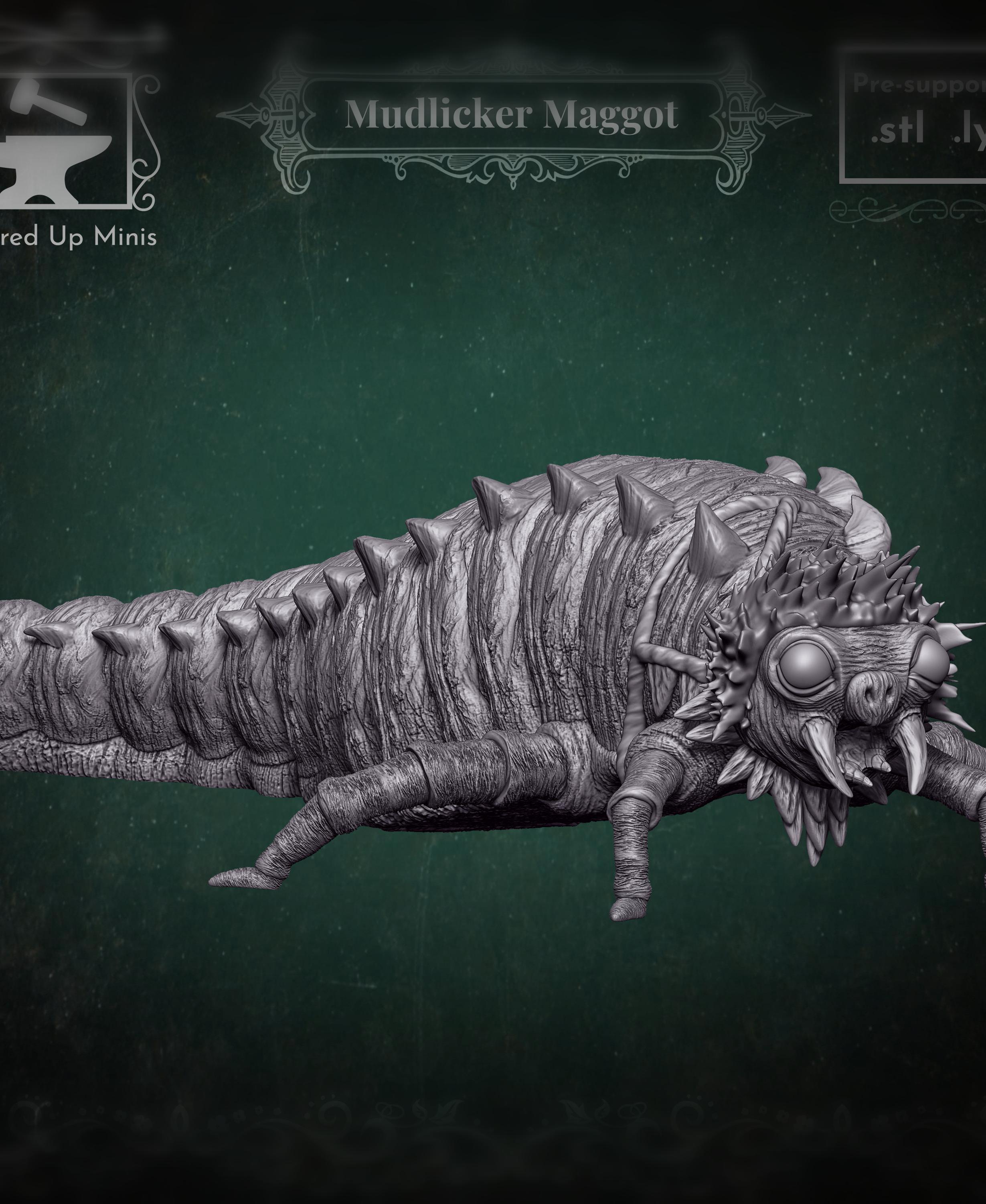 Mudlicker Maggot 3d model