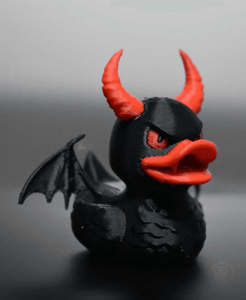 Halloween Demon Duck 3d model