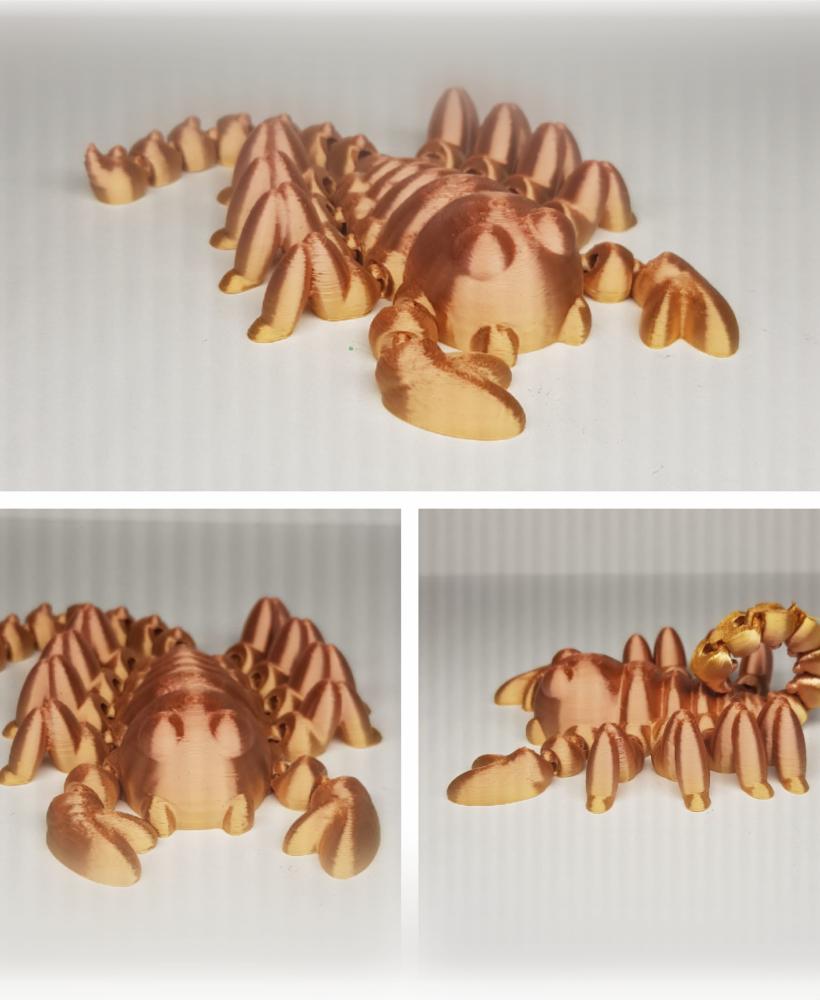 Print in Place Flexi Scorpion 3d model