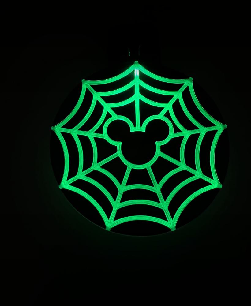 Spiderweb Mouse Night Light 3d model