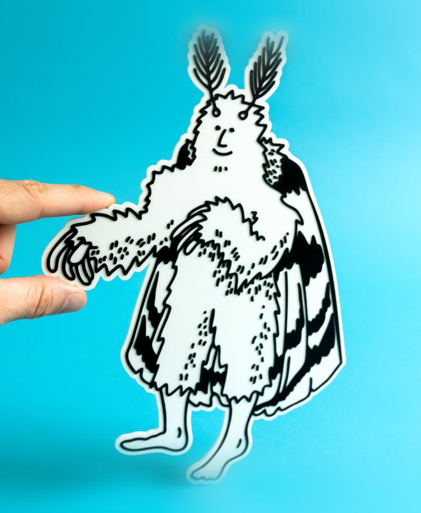 Great Wooly Manmoth // Rejected Animals Decal 3d model