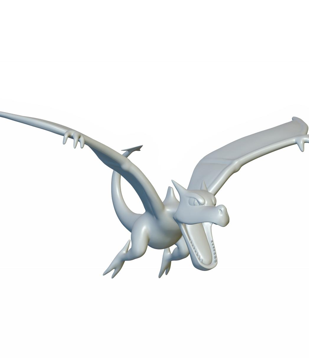 Pokemon Aerodactyl #142 - Optimized for 3D Printing 3d model