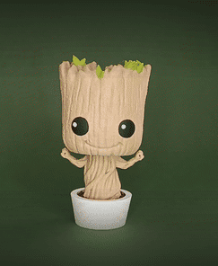 Baby Groot Funko Pop Bobblehead from Guardians of the Galaxy 3d model